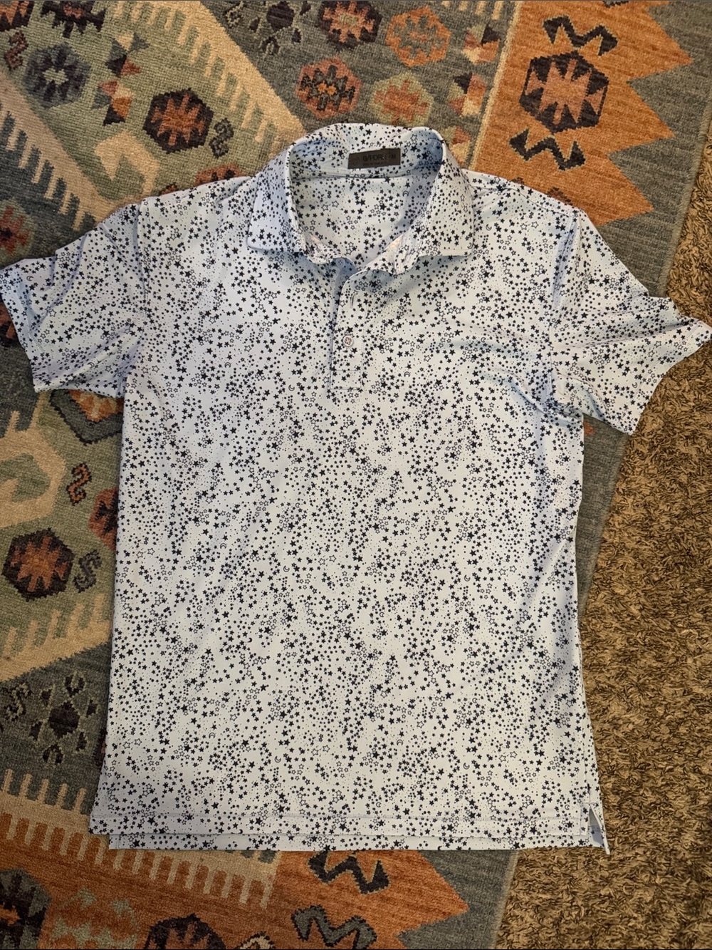 G/FORE golf polo with stars